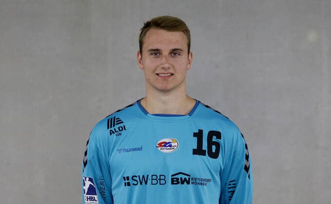 Bietigheim , Handball photo session SG BBM Bietigheim , Nick Lehmann