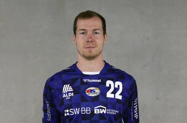 Bietigheim , Handball photo session SG BBM Bietigheim , Jonas Link
