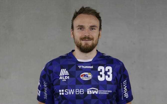 Bietigheim , Handball photo session SG BBM Bietigheim , Nils Boschen
