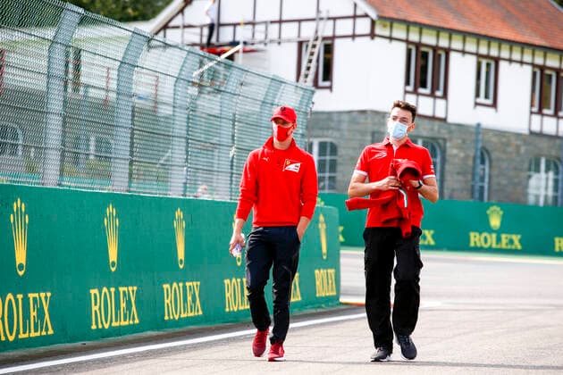 Motorsports FIA Formula One World Championship 2020, Grand Prix of Belgium, 9 Mick Schumacher GER, PREMA Racing , Spa Francorchamps Belgium