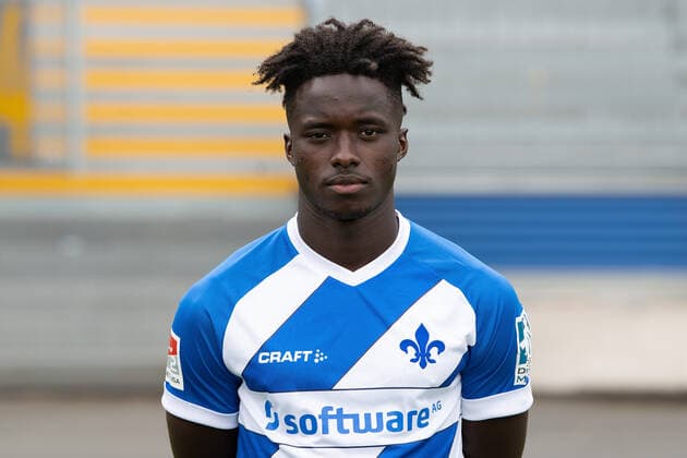 27 08 2020, xfux, Football 2 Bundesliga, SV Darmstadt 98, 2 BL, portrait appointment 2020 2021, photo appointment, emonline, emspor, deloka, v l Braydon Manu SV Darmstadt 98 2 BL portrait appointment 2020 2021 Darmstadt