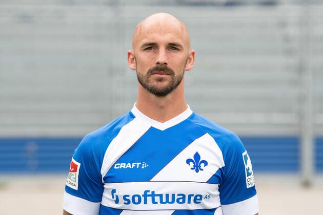 27 08 2020, xfux, Football 2 Bundesliga, SV Darmstadt 98, 2 BL, portrait appointment 2020 2021, photo appointment, emonline, emspor, deloka, v l Patrick Herrmann SV Darmstadt 98 2 BL portrait appointment 2020 2021 Darmstadt