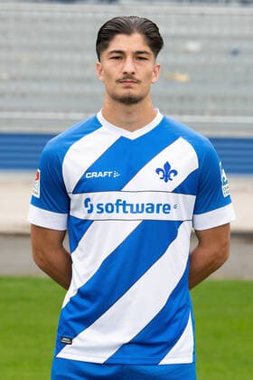 27 08 2020, xfux, Football 2 Bundesliga, SV Darmstadt 98, 2 BL, portrait appointment 2020 2021, photo appointment, emonline, emspor, deloka, v l Ensar Arslan SV Darmstadt 98 2 BL portrait appointment 2020 2021 Darmstadt