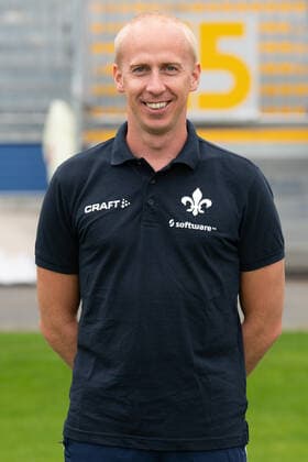 27 08 2020, xfux, Football 2 Bundesliga, SV Darmstadt 98, 2 BL, portrait appointment 2020 2021, photo appointment, emonline, emspor, deloka, v l physiotherapist Sebastian Pommer SV Darmstadt 98 2 BL portrait appointment 2020 2021 Darmstadt