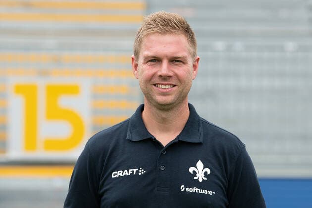 27 08 2020, xfux, Football 2 Bundesliga, SV Darmstadt 98, 2 BL, portrait appointment 2020 2021, photo appointment, emonline, emspor, deloka, v l physiotherapist Bjoern Rein SV Darmstadt 98 2 BL portrait appointment 2020 2021 Darmstadt