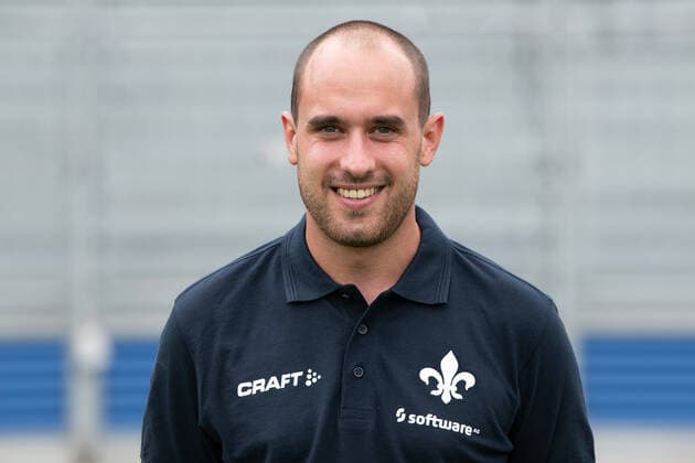 27 08 2020, xfux, Football 2 Bundesliga, SV Darmstadt 98, 2 BL, portrait appointment 2020 2021, photo appointment, emonline, emspor, deloka, v l coach Matthias Neumann SV Darmstadt 98 2 BL portrait appointment 2020 2021 Darmstadt