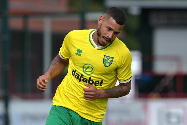24 08 2020 pmk NC132876 Football Mens Test Match Season 2020 2021 SC Verl Norwich City FC Onel HERNANDEZ 25 Norwich