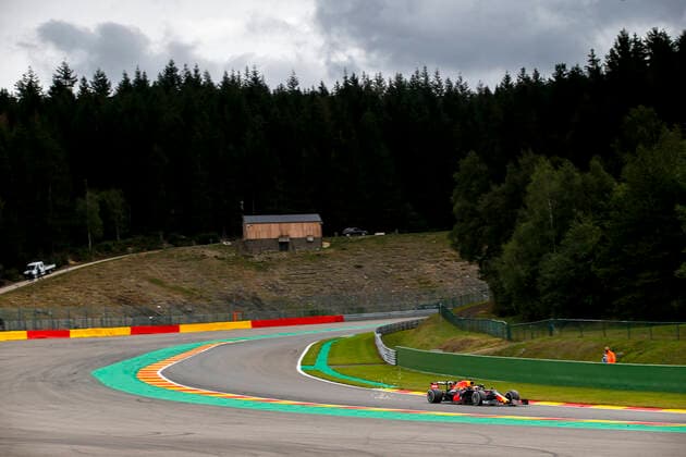 Motorsports FIA Formula One World Championship 2020, Grand Prix of Belgium, 33 Max Verstappen NLD, Aston Martin Red Bull Racing , Spa Francorchamps Belgium