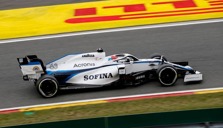 Motorsports FIA Formula One World Championship 2020, Grand Prix of Belgium, 63 George Russell GBR, Williams Racing , Spa Francorchamps Belgium