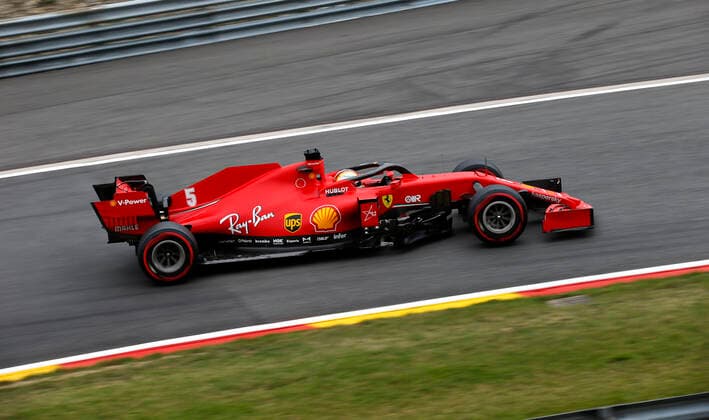 Motorsports FIA Formula One World Championship 2020, Grand Prix of Belgium, 5 Sebastian Vettel GER, Scuderia Ferrari Mission Winnow , Spa Francorchamps Belgium