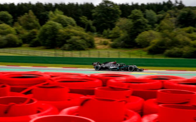 Motorsports FIA Formula One World Championship 2020, Grand Prix of Belgium, 77 Valtteri Bottas FIN, Mercedes AMG Petronas Formula One Team, Spa Francorchamps Belgium