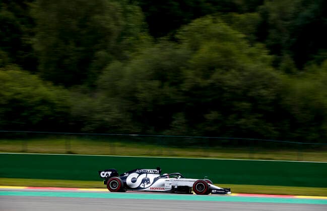 Motorsports FIA Formula One World Championship 2020, Grand Prix of Belgium, 26 Daniil Kvyat RUS, Scuderia AlphaTauri Honda , Spa Francorchamps Belgium