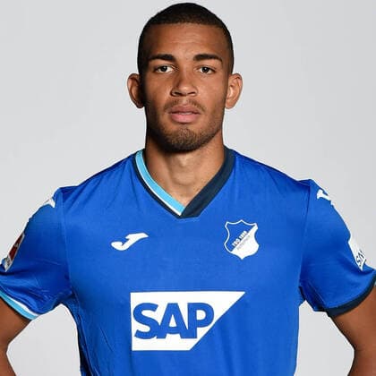 Portrait TSG 1899 Hoffenheim , Soccer 1 Bundesliga Season 2020 2021 Kevin Akpoguma , TSG 1899 Hoffenheim Portrait TSG 1899 Hoffenheim 2020 2021 Sinsheim, GER, 21 08 2020 , Soccer 1 Bundesliga 2020 2021 Editorial use only Sinsheim Wirsol Rhein Neckar Arena Germany AV_20200821_tsg ,EDITORIAL USE ONLY