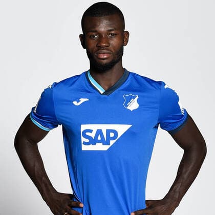 Portrait TSG 1899 Hoffenheim , Soccer 1 Bundesliga Season 2020 2021 Ihlas Bebou , TSG 1899 Hoffenheim Portrait TSG 1899 Hoffenheim 2020 2021 Sinsheim, GER, 21 08 2020 , Soccer 1 Bundesliga 2020 2021 Editorial use only Sinsheim Wirsol Rhein Neckar Arena Germany AV_20200821_tsg ,EDITORIAL USE ONLY