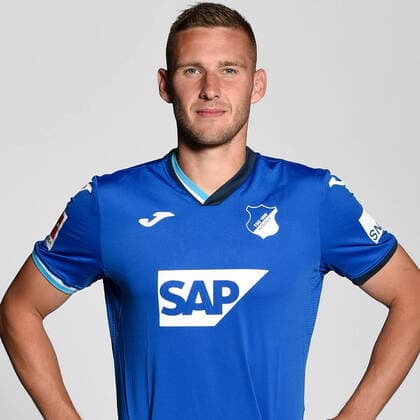 Portrait TSG 1899 Hoffenheim , Soccer 1 Bundesliga Season 2020 2021 Pavel Kaderabek , TSG 1899 Hoffenheim Portrait TSG 1899 Hoffenheim 2020 2021 Sinsheim, GER, 21 08 2020 , Soccer 1 Bundesliga 2020 2021 Editorial use only Sinsheim Wirsol Rhein Neckar Arena Germany AV_20200821_tsg ,EDITORIAL USE ONLY