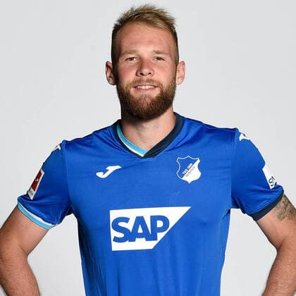 Portrait TSG 1899 Hoffenheim , Soccer 1 Bundesliga Season 2020 2021 Joao Klauss De Mello , TSG 1899 Hoffenheim Portrait TSG 1899 Hoffenheim 2020 2021 Sinsheim, GER, 21 08 2020 , Soccer 1 Bundesliga 2020 2021 Editorial use only Sinsheim Wirsol Rhein Neckar Arena Germany AV_20200821_tsg ,EDITORIAL USE ONLY