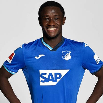 Portrait TSG 1899 Hoffenheim , Soccer 1 Bundesliga Season 2020 2021 Diadie Samassekou , TSG 1899 Hoffenheim Portrait TSG 1899 Hoffenheim 2020 2021 Sinsheim, GER, 21 08 2020 , Soccer 1 Bundesliga 2020 2021 Editorial use only Sinsheim Wirsol Rhein Neckar Arena Germany AV_20200821_tsg ,EDITORIAL USE ONLY
