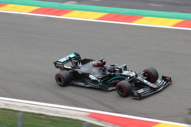 FORMULA 1 ROLEX BELGIAN GRAND PRIX 2020 28 08 2020, Circuit de Spa Francorchamps, Spa Franchorchamps, FORMULA 1 ROLEX BELGIAN GRAND PRIX 2020 , in the picture Lewis Hamilton GB 44 , Mercedes AMG Petronas F1 Team nordphotoxBratic nph00250