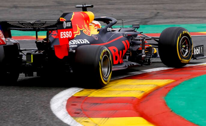 Motorsports FIA Formula One World Championship 2020, Grand Prix of Belgium, 33 Max Verstappen NLD, Aston Martin Red Bull Racing , Spa Francorchamps Belgium