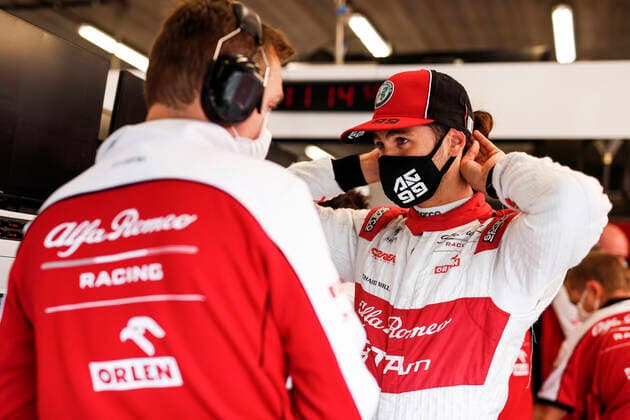 Motorsports FIA Formula One World Championship 2020, Grand Prix of Belgium, 99 Antonio Giovinazzi ITA, Alfa Romeo Racing ORLEN , Spa Francorchamps Belgium