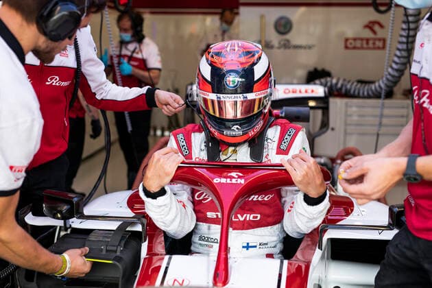 Motorsports FIA Formula One World Championship 2020, Grand Prix of Belgium, 7 Kimi Raikkonen FIN, Alfa Romeo Racing ORLEN , Spa Francorchamps Belgium