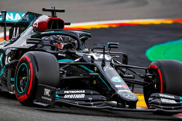 Motorsports FIA Formula One World Championship 2020, Grand Prix of Belgium, 44 Lewis Hamilton GBR, Mercedes AMG Petronas Formula One Team, Spa Francorchamps Belgium