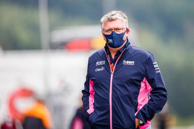 Motorsports FIA Formula One World Championship 2020, Grand Prix of Belgium, Otmar Szafnauer ROU, BWT Racing Point F1 Team , Spa Francorchamps Belgium