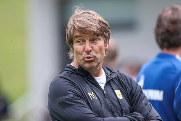 28 08 2020, Football, Season 2020 2021, Test match, FC Schalke 04 Aris Saloniki, Thessaloniki Head Coach Michael Oenning Kematen Tyrol Austria xRHR FOTO TRx