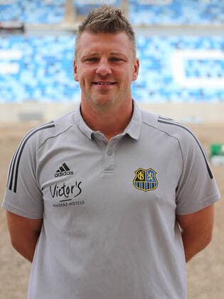 28 08 2020, xklex, Football 3 Liga, 1 FC Saarbruecken Photo session 2020 21 Portra ttermin 2020 2021, emspor, v l Trainer Lukas Kwasniok 1 FC Saarbruecken Saarbruecken