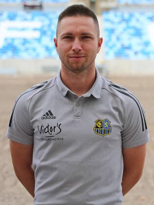 28 08 2020, xklex, Football 3 League, 1 FC Saarbruecken Photo session 2020 21 PortraÌˆttermin 2020 2021, emspor, v l Athletics Rehabilitation Coach Christoph Fuhr 1 FC Saarbruecken Saarbruecken