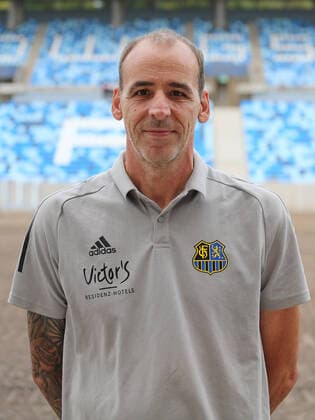 28 08 2020, xklex, Football 3 League, 1 FC Saarbruecken Photo session 2020 21 PortraÌˆttermin 2020 2021, emspor, v l Physiotherapist Paulo da Palma 1 FC Saarbruecken Saarbruecken