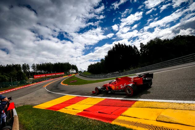 Motorsports FIA Formula One World Championship 2020, Grand Prix of Belgium, 16 Charles Leclerc MCO, Scuderia Ferrari Mission Winnow , Spa Francorchamps Belgium