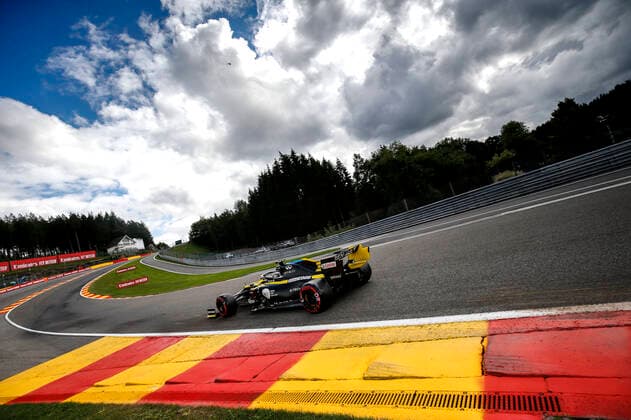 Motorsports FIA Formula One World Championship 2020, Grand Prix of Belgium, 3 Daniel Ricciardo AUS, Renault DP World F1 Team , Spa Francorchamps Belgium