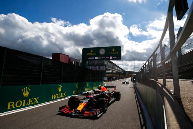 Motorsports FIA Formula One World Championship 2020, Grand Prix of Belgium, 23 Alexander Albon THA, Aston Martin Red Bull Racing , Spa Francorchamps Belgium
