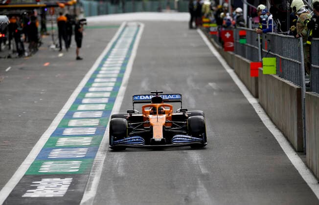 Motorsports FIA Formula One World Championship 2020, Grand Prix of Belgium, 55 Carlos Sainz ESP, McLaren F1 Team , Spa Francorchamps Belgium