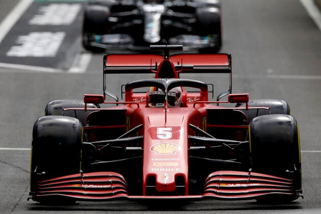 Motorsports FIA Formula One World Championship 2020, Grand Prix of Belgium, 5 Sebastian Vettel GER, Scuderia Ferrari Mission Winnow , Spa Francorchamps Belgium