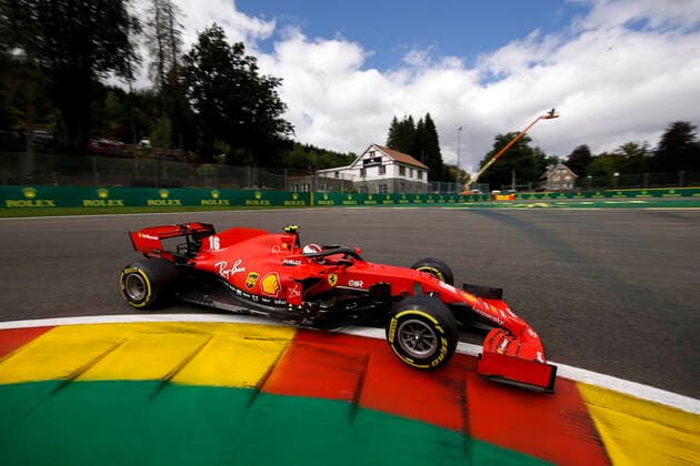 Motorsports FIA Formula One World Championship 2020, Grand Prix of Belgium, 16 Charles Leclerc MCO, Scuderia Ferrari Mission Winnow , Spa Francorchamps Belgium