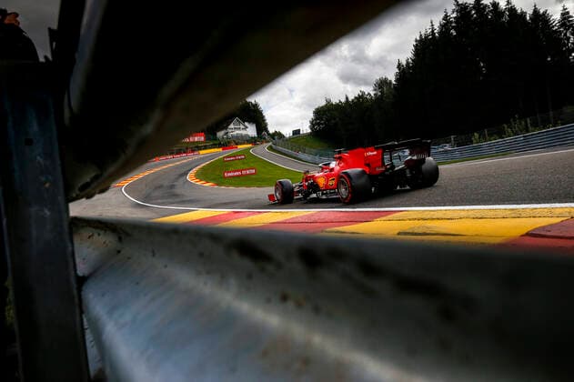 Motorsports FIA Formula One World Championship 2020, Grand Prix of Belgium, 5 Sebastian Vettel GER, Scuderia Ferrari Mission Winnow , Spa Francorchamps Belgium