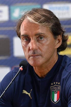 Photo LaPresse - Jennifer Lorenzini 30 August 2020 Firenze (Italy) Soccer Italy Italian Football meeting - "Coverciano " - press conference, PK, Pressekonferenz Roberto Mancini In the pic: Roberto Mancini  Copyright: xLaPresse JenniferxLorenzini Claux