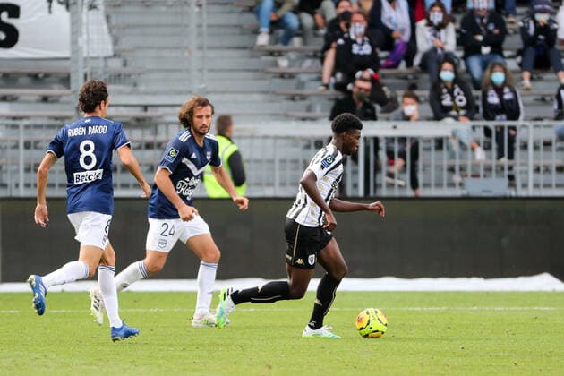 21 MOHAMED ALI CHO (SCO) FOOTBALL : Angers vs Bordeaux - Ligue 1 Uber Eats - 30 08 2020 FEP Panoramic 