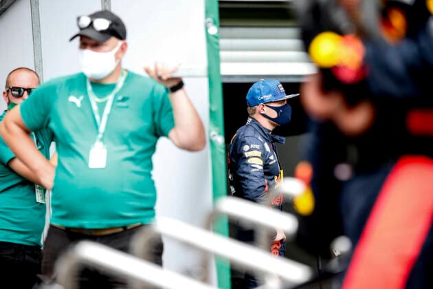 Motorsports FIA Formula One World Championship 2020, Grand Prix of Belgium, 33 Max Verstappen NLD, Aston Martin Red Bull Racing , Spa Francorchamps Belgium