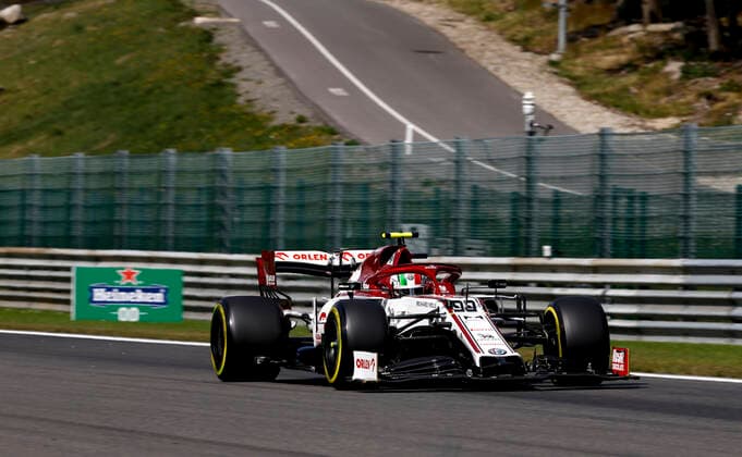 Motorsports FIA Formula One World Championship 2020, Grand Prix of Belgium, 99 Antonio Giovinazzi ITA, Alfa Romeo Racing ORLEN , Spa Francorchamps Belgium