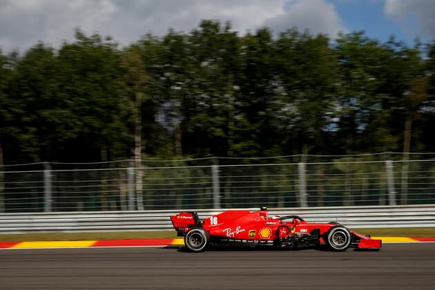 Motorsports FIA Formula One World Championship 2020, Grand Prix of Belgium, 16 Charles Leclerc MCO, Scuderia Ferrari Mission Winnow , Spa Francorchamps Belgium