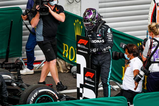 Motorsports FIA Formula One World Championship 2020, Grand Prix of Belgium, 44 Lewis Hamilton GBR, Mercedes AMG Petronas Formula One Team, Spa Francorchamps Belgium