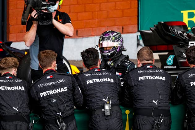 Motorsports FIA Formula One World Championship 2020, Grand Prix of Belgium, 44 Lewis Hamilton GBR, Mercedes AMG Petronas Formula One Team, Spa Francorchamps Belgium