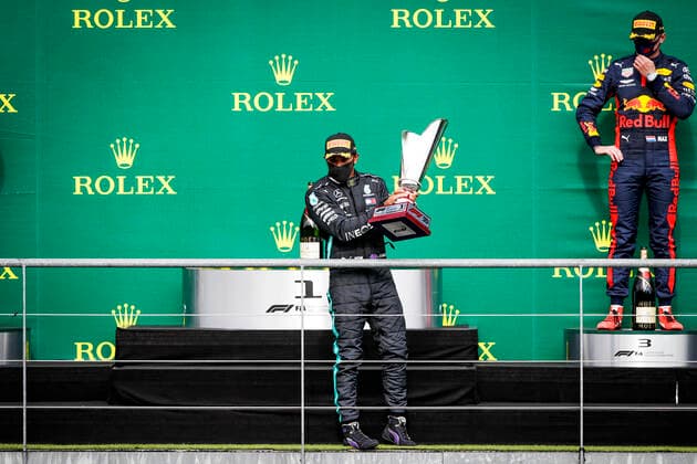 Motorsports FIA Formula One World Championship 2020, Grand Prix of Belgium, 44 Lewis Hamilton GBR, Mercedes AMG Petronas Formula One Team, Spa Francorchamps Belgium