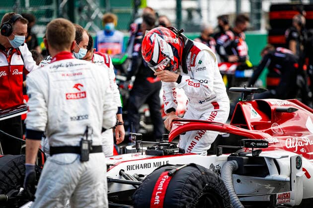 Motorsports FIA Formula One World Championship 2020, Grand Prix of Belgium, 7 Kimi Raikkonen FIN, Alfa Romeo Racing ORLEN , Spa Francorchamps Belgium