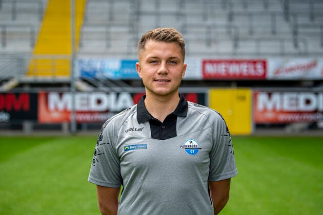 Team manager Robin Trost SC Paderborn 07 2 BL, portrait date 2020 2021 Copyright: xKirchner-Mediax