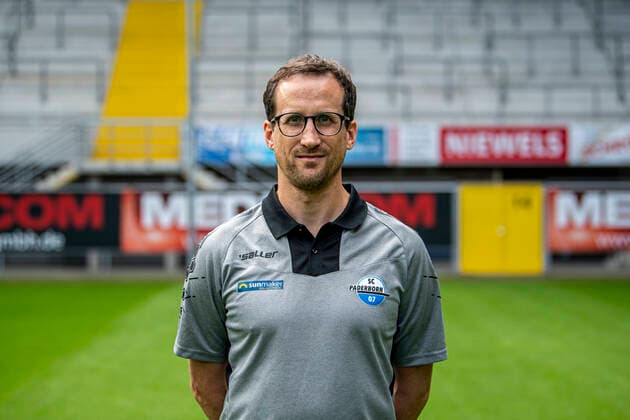 Physiotherapist Jörg Liebeck SC Paderborn 07 2 BL, portrait appointment 2020 2021 Copyright: xKirchner-Mediax