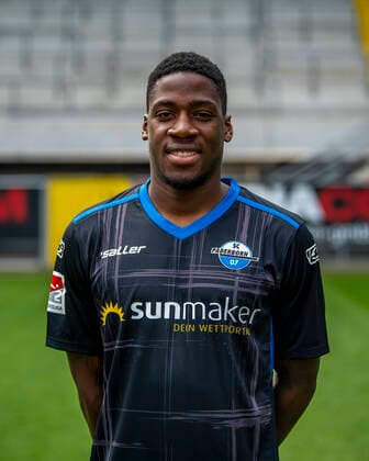Frederic Ananou SC Paderborn 07 2 BL, portrait date 2020 2021 Copyright: xKirchner-Mediax
